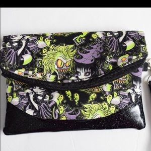Beetlejuice Polaroid Fold over wristlet Pop20NY